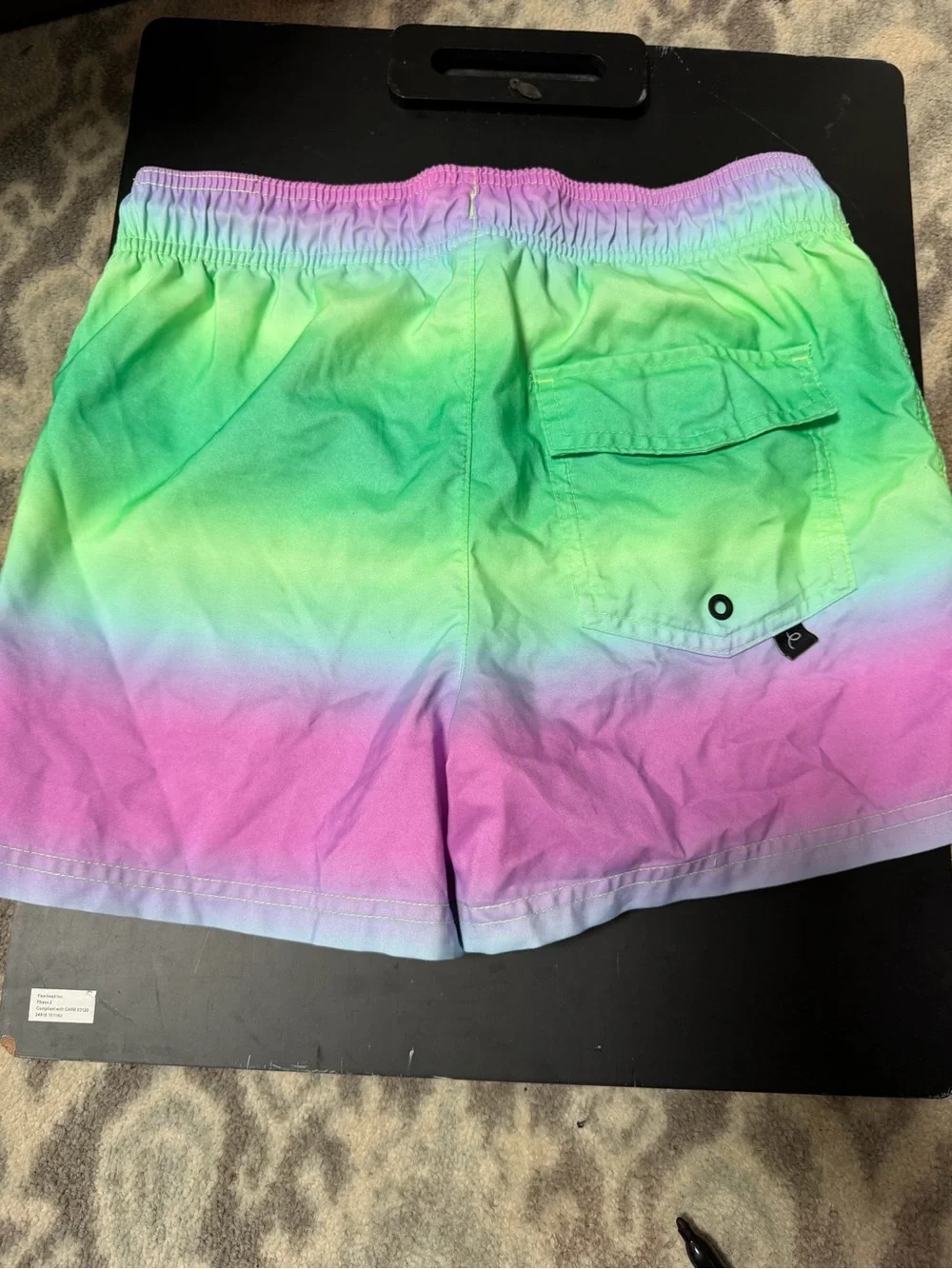 art class vibrant ombre